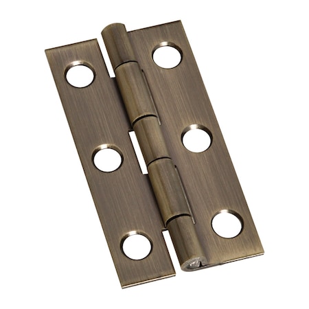 National Hardware National Hardware 2 in. L Antique Brass Door Hinge 2 pk N211-243